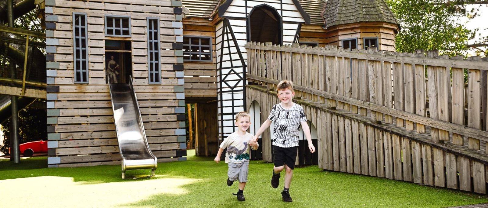 Children play at Little Beaulieu, Beaulieu